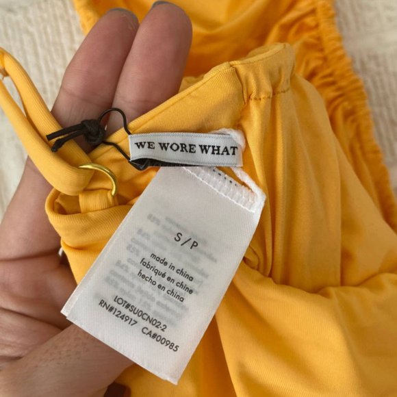 WeWoreWhat Liv one piece swimsuit NWT - Picture 5 of 9